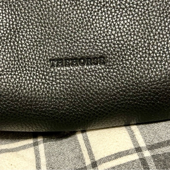 The Horse “Lottie” Black Leather Shoulder Bag - Picture 3 of 11